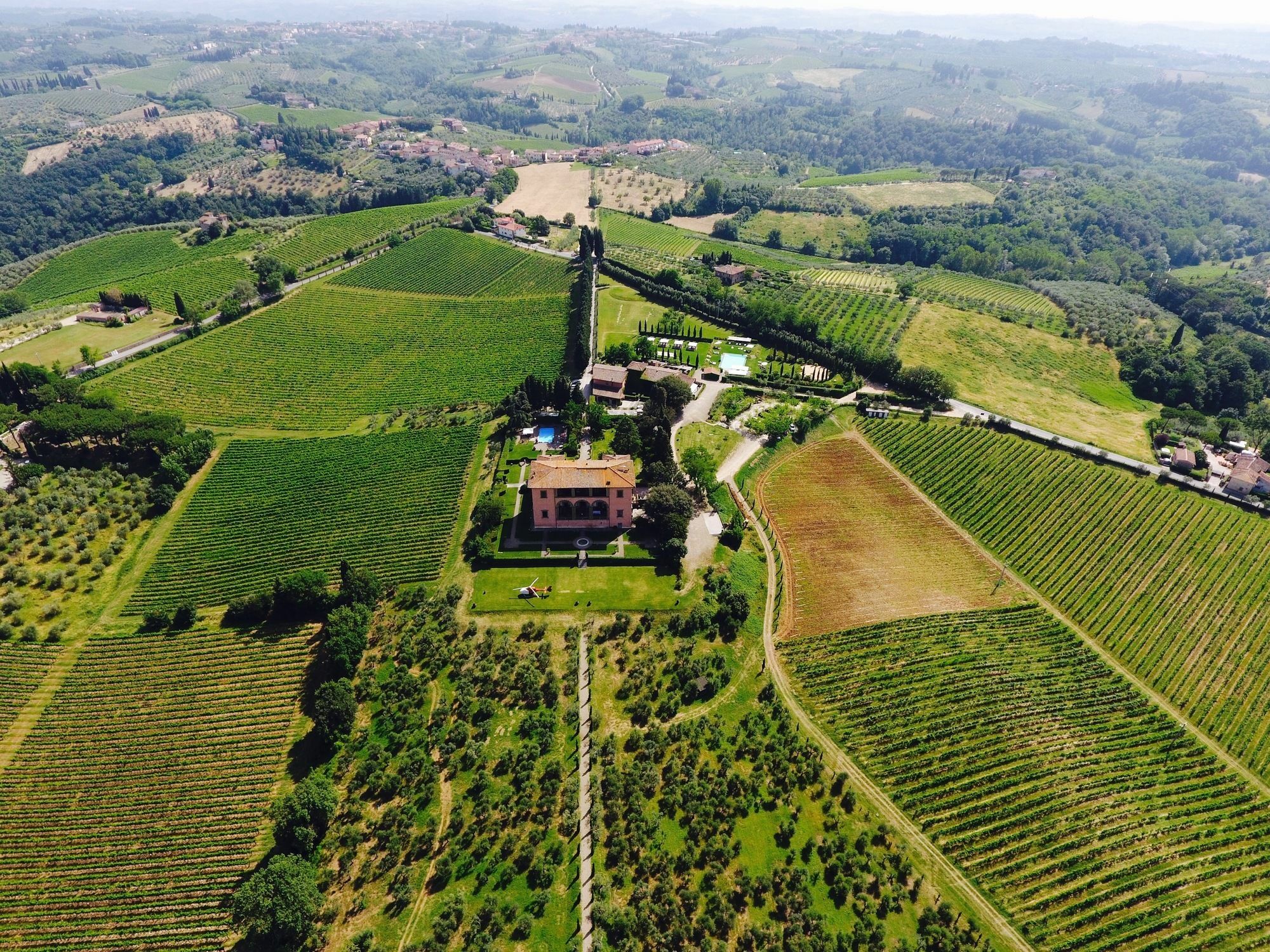 Villa Mangiacane - Small Luxury Hotels Of The World Сан Кашано ин Вал ди Пеза Екстериор снимка